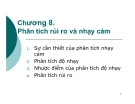 Bài giảng Phân tích kinh tế dự án: Chương 8 - GV. Phạm Lê Thông