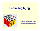 Bài giảng Lao màng bụng - Bs. Huỳnh Anh Tuấn