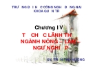 Bài giảng Địa lý kinh tế Việt Nam: Chương 4 - GV Trần Thu Hương