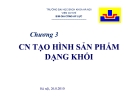 Bài giảng Gia công áp lực: Chương 3 - ĐHBK Hà Nội