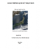 Giáo trình Lịch sử Nhật Bản: Quyển hạ - Phần 1