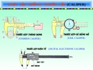 Báo cáo thực tập xưởng: Thước cặp (caliper)