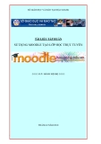 Sử dụng Moodle tạo lớp học trực tuyến – Sở GDĐT Hậu Giang