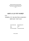 Khóa luận tốt nghiệp: Nghiên cứu thị trường logistics miền Bắc Việt Nam