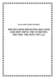 SKKN: Phương pháp bồi dưỡng học sinh giỏi môn Tiếng Việt ở trường Tiểu học Thị trấn Yên Lạc