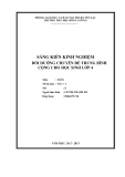 SKKN: Bồi dưỡng chuyên đề trung bình cộng cho học sinh lớp 4