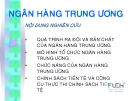 Bài giảng Lý thuyết tài chính tiền tệ: Chương 4 - ĐH Kinh tế