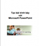 Giáo trình Tạo bài trình bày với  Microsoft PowerPoint 2013: Phần 2