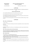 Quyết định 49/2013/QĐ-UBND tỉnh Tây Ninh