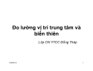 Bài giảng Thống kê y tế: Bài 2 - Y tế công cộng Đồng Tháp