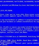 Toàn tập về lỗi màn hình xanh trên Windows
