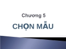 Bài giảng Phương pháp nghiên cứu khoa học - Chương 5: Chọn mẫu