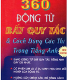 Cách dùng thì trong tiếng Anh và 360 động từ bất quy tắc : Phần 1