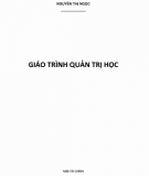 Giáo trình Quản trị học: Phần 1 - Nguyễn Thị Ngọc