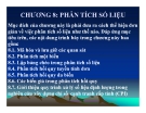 Bài giảng Phương pháp nghiên cứu khoa học - Chương 8: Phân tích số liệu