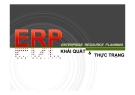 Bài thuyết trình: ERP Enterprise resource planning - Khái quát và thực trạng