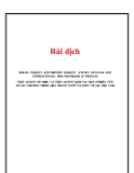 Bài dịch: Chất lượng tín hiệu và chất lượng dịch vụ: một nghiên cứu về các chương trình MBA trong nước và quốc tế tại Việt Nam