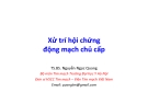 Bài giảng Xử trí hội chứng động mạch chủ cấp - TS.BS. Nguyễn Ngọc Quang
