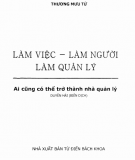 Làm việc - Làm người - Làm quản lý: Phần 1 - Thương Mưu Tử