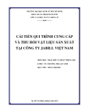 Tiểu luận: Cải tiến qui trình cung cấp và thu hồi vật liệu sản xuất tại công ty Jabill Việt Nam