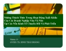 Thuyết trình: Những thách thức trong hoạt động xuất khẩu của các doanh nghiệp vừa và nhỏ tại các nền kinh tế chuyển đổi và phát triển