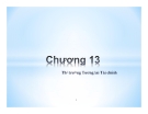 Bài giảng Thị trường tài chính - Chương 13: Thị trường tương lai tài chính
