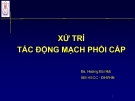 Bài giảng Xử lý tắc động mạch phổi cấp - BS. Hoàng Bùi Hải