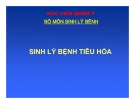 Bài giảng Sinh lý bệnh tiêu hóa - HV Quân Y