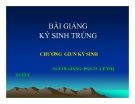 Bài giảng Vi-Kí sinh trùng: Giun ký sinh - HV Y dược học cổ truyền VN