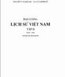 Đại cương lịch sử Việt Nam - Tập 2: Phần 1 - Đinh Xuân Lâm (chủ biên)