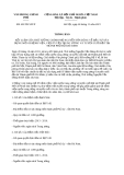 Thông báo 401/TB-VPCP năm 2013 thành phố Hồ Chí Minh