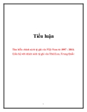 Tiểu luận: Tìm hiểu chính sách tỷ giá của Việt Nam từ 1997 - 2011. Liên hệ với chính sách tỷ giá của Thái Lan, Trung Quốc
