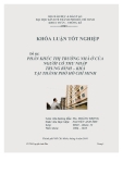 Khóa luận tốt nghiệp: Phân khúc thị trường nhà ở của người có thu nhập trung bình khá tại Thành phố Hồ Chí Minh