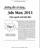 Cách sử dụng 3ds Max 2011 cho người mới bắt đầu - Tập 1: Phần 1