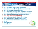 Bài giảng Quản trị môi trường mạng server: Bài 7 - TC Việt Khoa