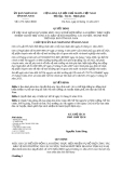 Quyết định 1279/QĐ-UBND năm 2013