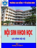 Nội san khoa học: Số 1 tháng 1/2011 - CĐYT Quảng Ninh