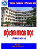 Nội san khoa học: Số 3 tháng 3/2011 - CĐYT Quảng Ninh