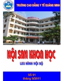 Nội san khoa học: Số 1 tháng 9/2011- CĐYT Quảng Ninh