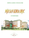 Nội san khoa học: Số 3 tháng 11/2009 - CĐYT Quảng Ninh