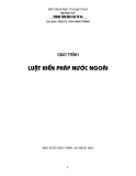 Giáo trình Luật hiến pháp nước ngoài: Phần A - PGS.TS Thái Vĩnh Thắng