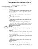 Ôn tập chương VII môn Hóa 12