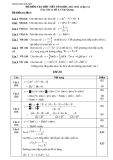 Đề kiểm tra 1 tiết môn Toán lớp 11 năm 2011-2012