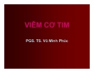 Bài giảng Viêm cơ tim - TS. Vũ Minh Phúc