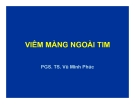 Bài giảng Viêm màng ngoài tim - PGS. TS. Vũ Minh Phúc