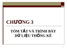 Bài giảng Nguyên lý thống kê: Chương 3 - GV. Quỳnh Phương