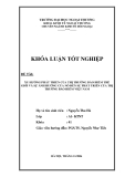 Khóa luận tốt nghiệp: Xu hướng phát triển của thị trường bảo hiểm thế giới và sự ảnh hưởng của nó đến sự phát triển của thị trường bảo hiểm Việt Nam