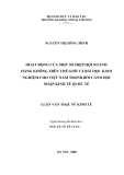 Luận văn thạc sỹ kinh tế: Hoạt động của một số hiệp hội nghành hàng không trên thế giới và bài học kinh nghiệm cho Việt Nam trong bối cảnh hội nhập kinh tế quốc tế