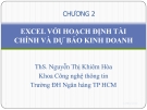 Bài giảng Tin học ứng dụng: Chương 2 - ThS. Nguyễn Thị Khiêm Hòa