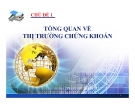 Chủ đề 1: Tổng quan về thị trường chứng khoán